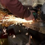 hands welding